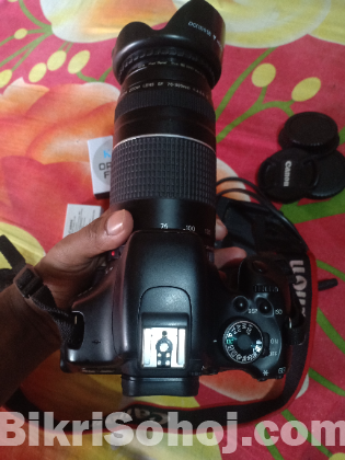 Canon 600D Dslr Camera With 75-300mm Zoom Lens